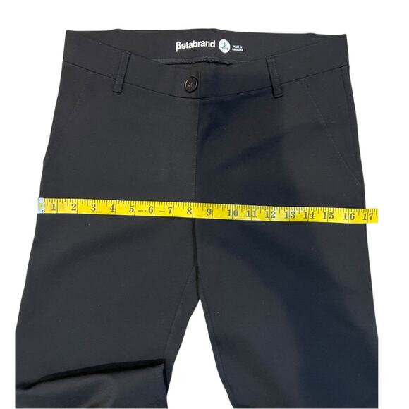 Betabrand Classic Dress Yoga Boot-Cut Pant W0104-BK Black Small S-Petite - Picture 15 of 16